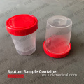 Covid Test Sputum Collection Cup con tapa